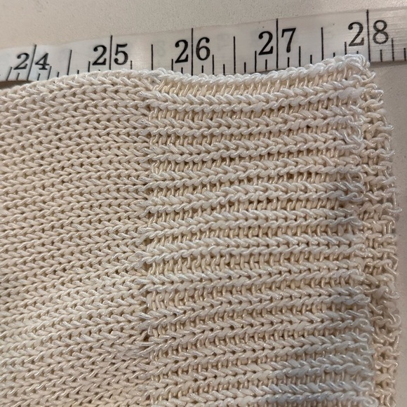 Zara knit Women's Cream Sweater - Picture 4 of 5